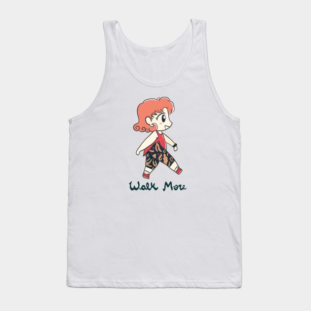 Cute Chibi anime girl drawing Tank Top by MariOyama